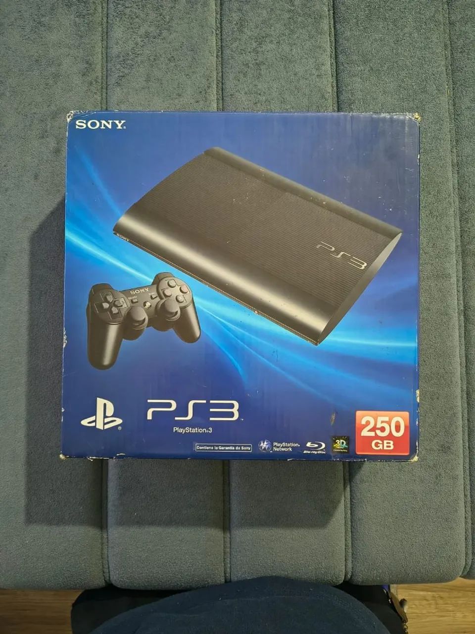 Playstation 3 com lote de jogos