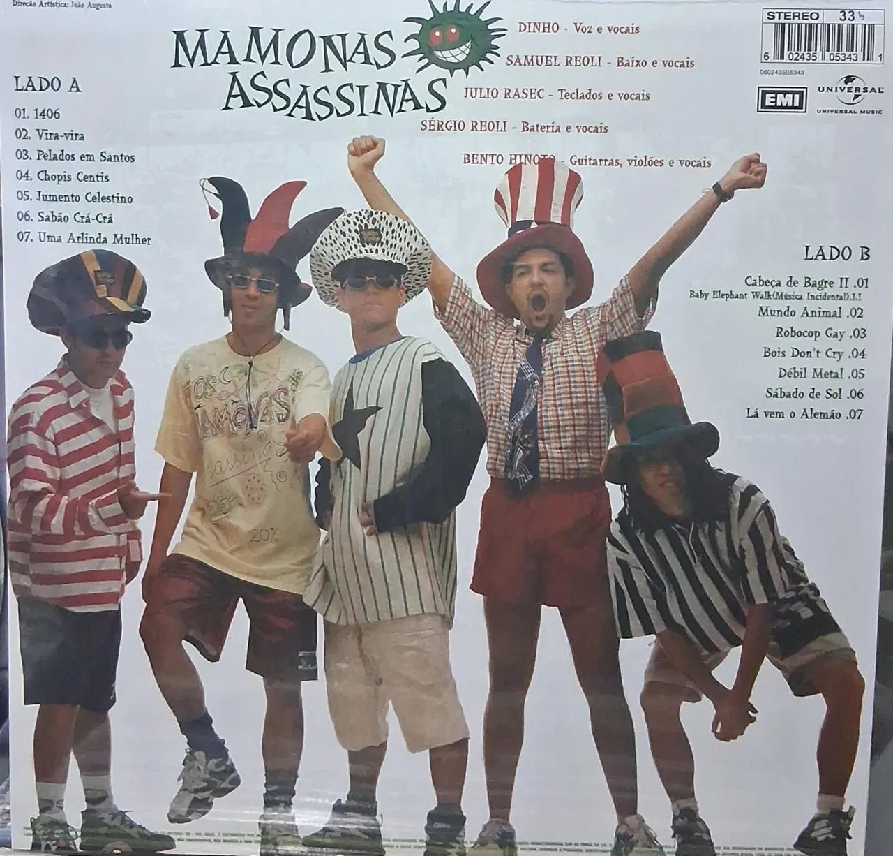 LP MAMONAS ASSASSINAS LACRADO - 1995 - Foto 2
