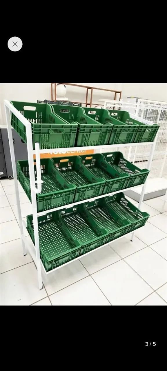 Expositor de frutas Hortifruti novos  - Foto 3