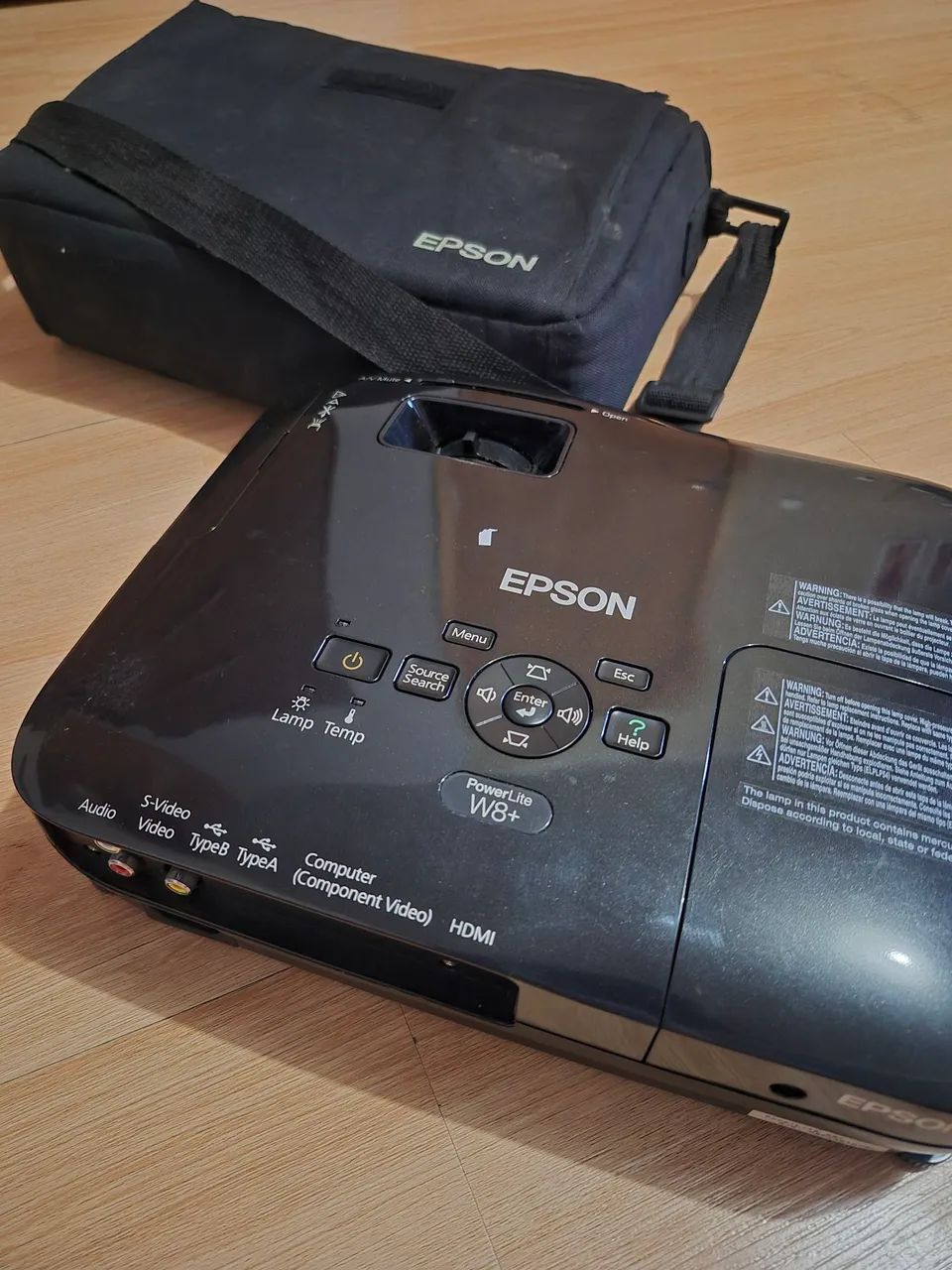 Projetor Epson W8+  - Foto 5