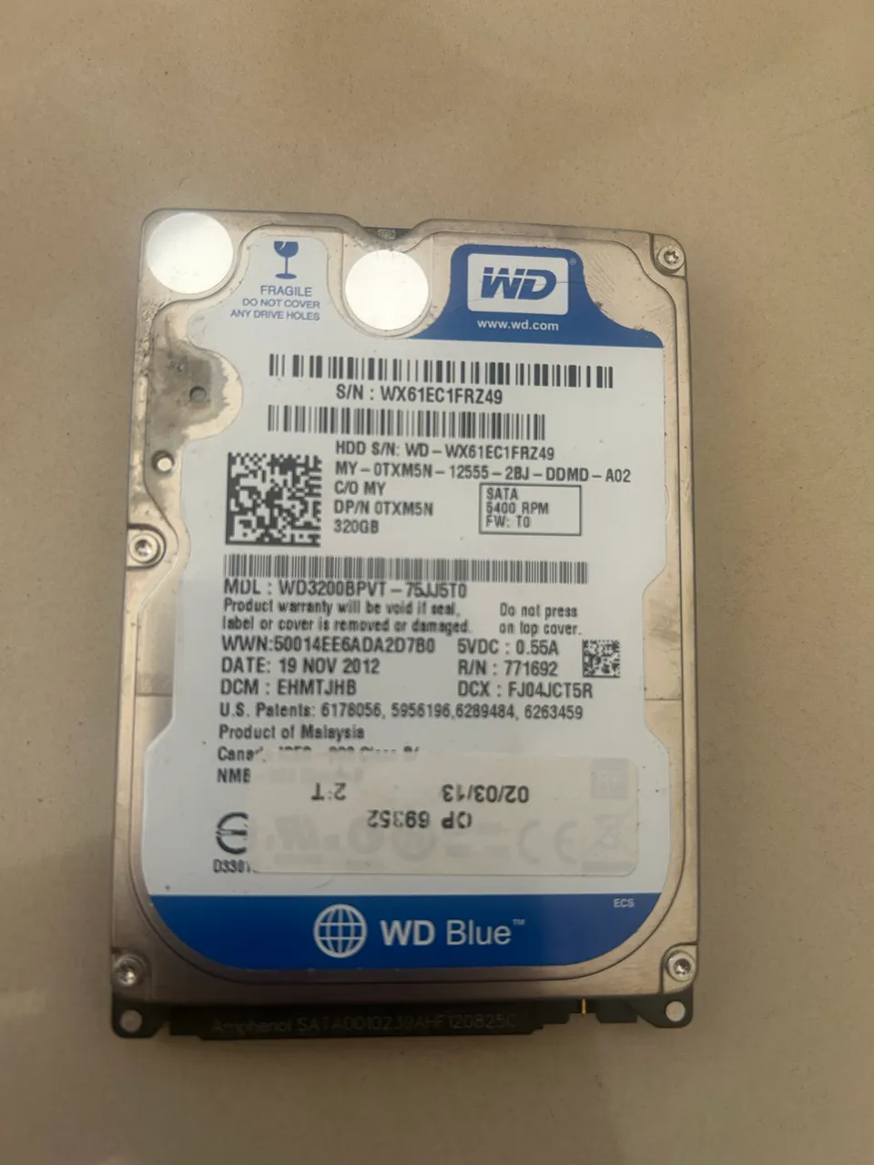 HDD 640GB 500GB - Armazenamento - Planalto Verde, Ribeirão Preto