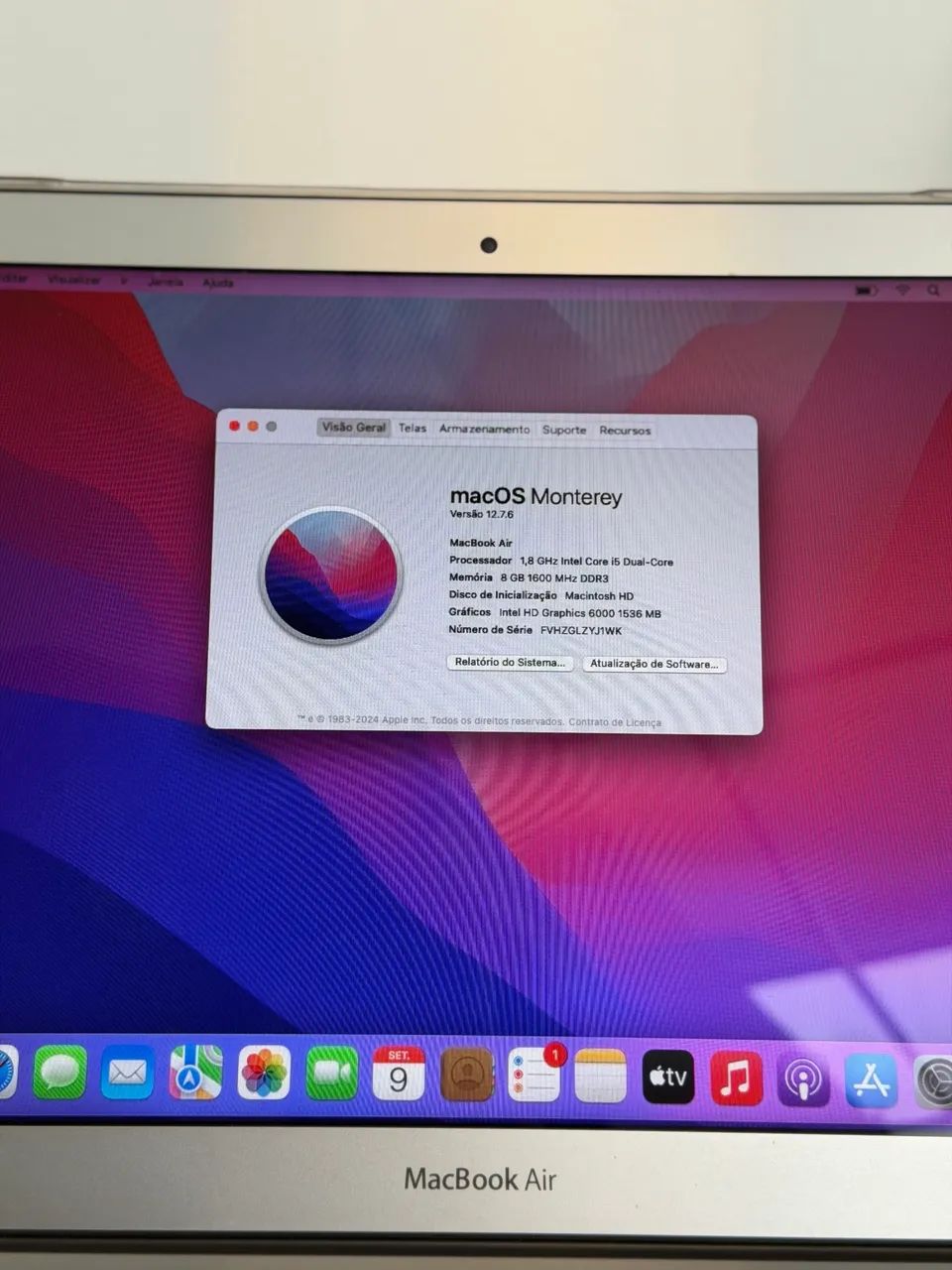 MacBook Air A1466 - Notebooks - Vila Nova, Campinas 1533843118 | OLX