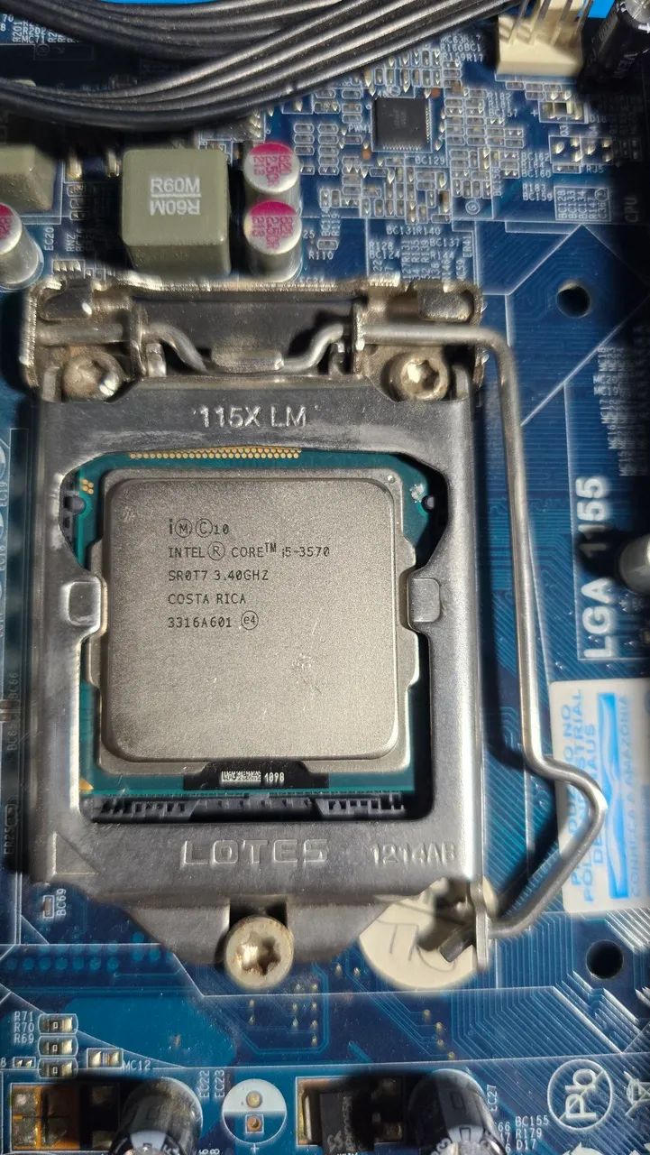 Kit I5 3570 com memória - Foto 2