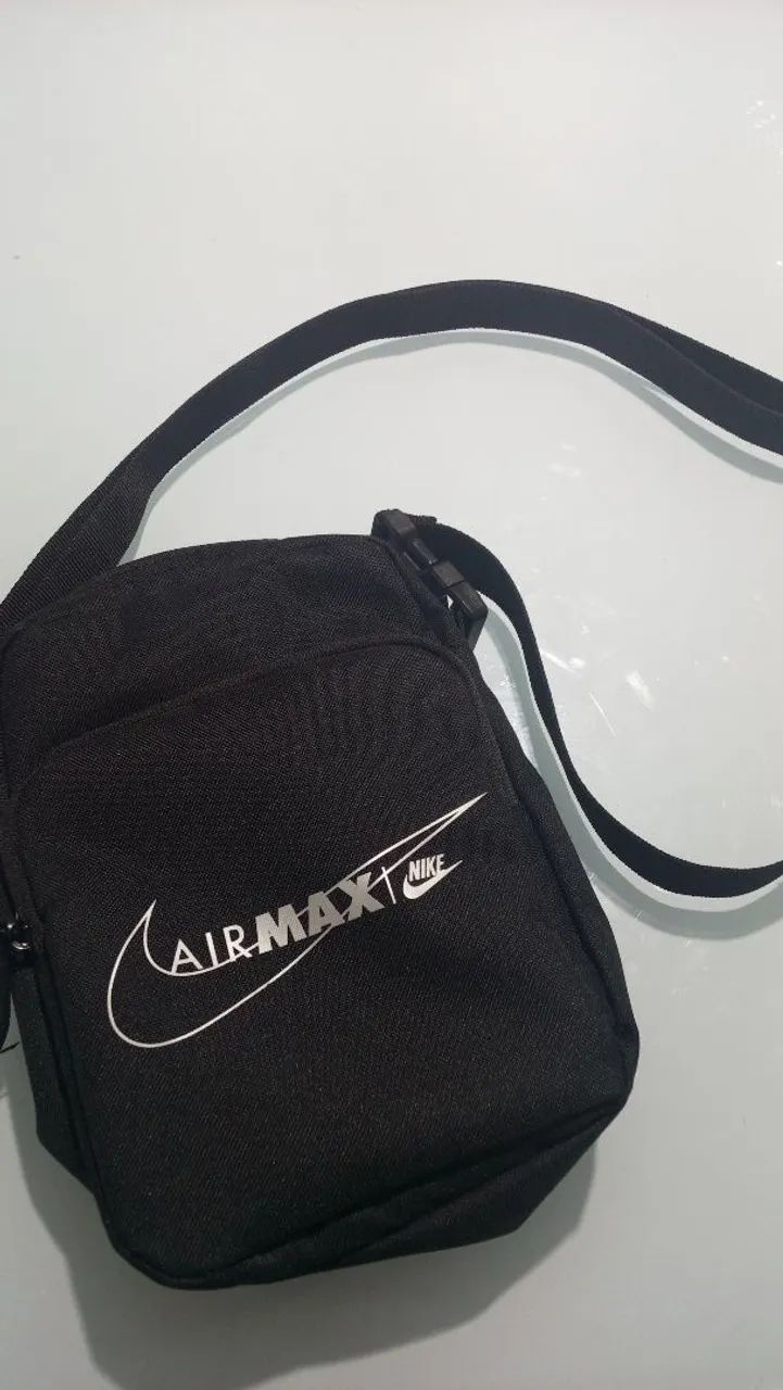 Shoulder bag preta Nike unissex. - Bolsas, malas e mochilas