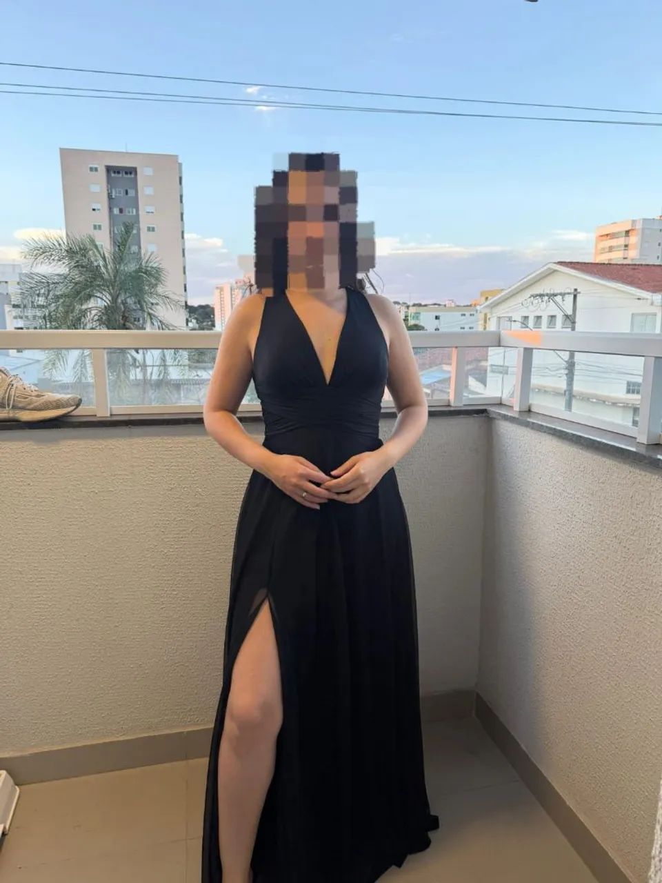 Vestido de Festa Longo Preto - Foto 5