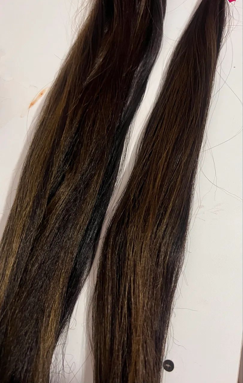 Cabelo de Biofibra semi humano  - Foto 4