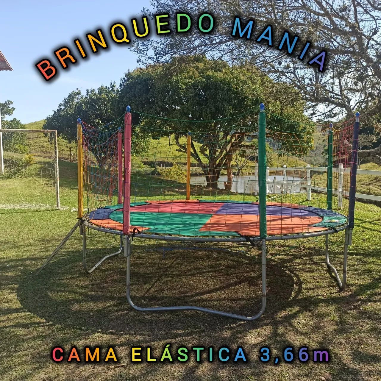 Vendo cama elástica 3,66m 