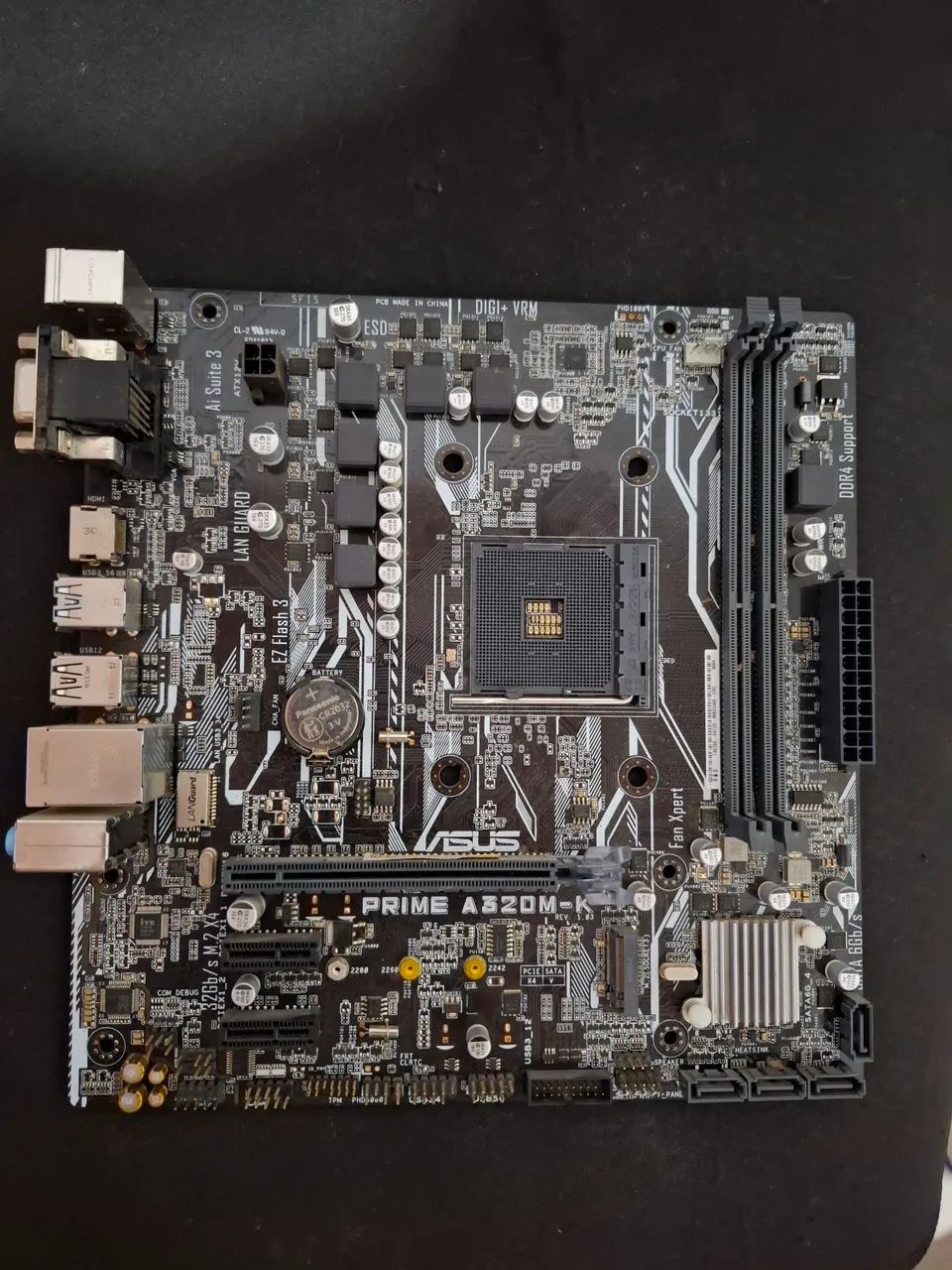 Placa Mãe Asus Prime A320M-K/BR