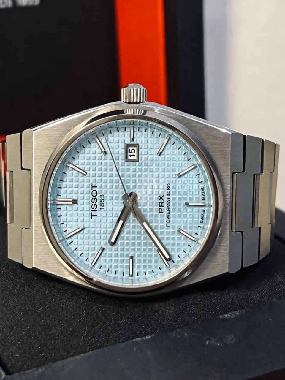 Tissot PRX azul gelo / 40mm 