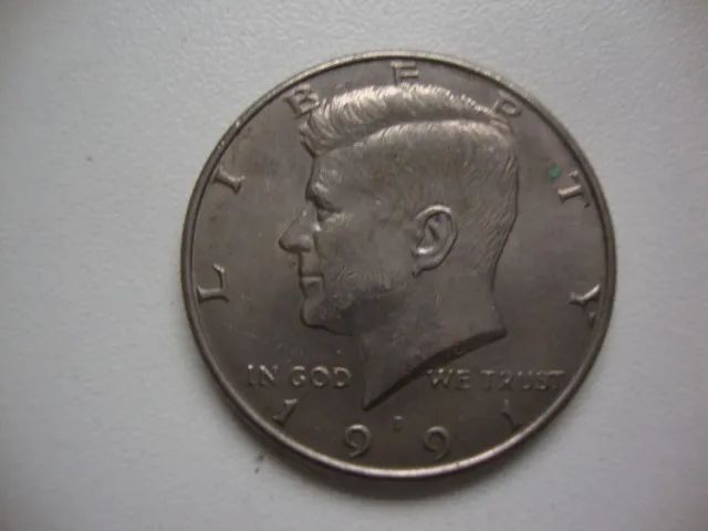 Moeda Kennedy Half Dollar 1991. - Foto 2
