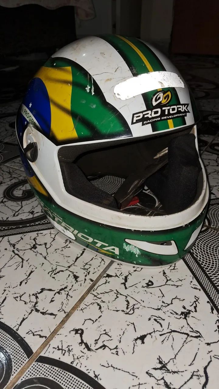 Capacete pro tork sem viseira e com alguns sinais de desgastes  - Foto 3