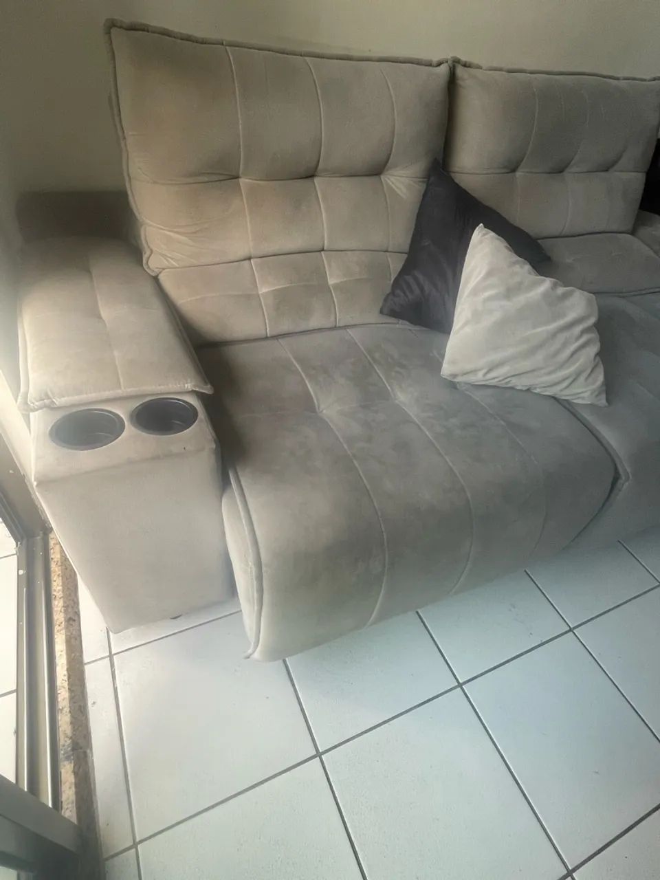 Vendo Sofá - bom estado de conservação  - Foto 4