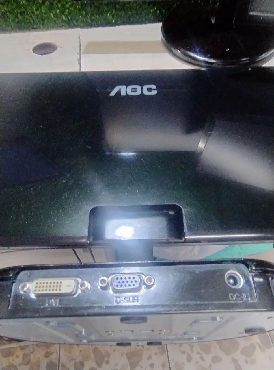 Monitor AOC 22 polegadas DVi e VGA Full HD - Foto 4