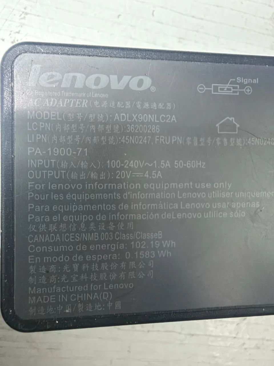 Fonte Lenovo original - Foto 3