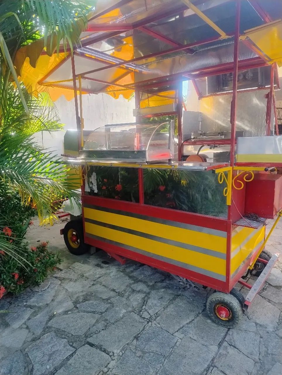 Carrinho de lanche para ter seu próprio negócio  - Foto 2