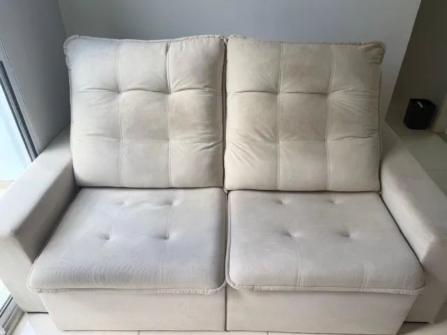 Sofá retrátil 2 lugares