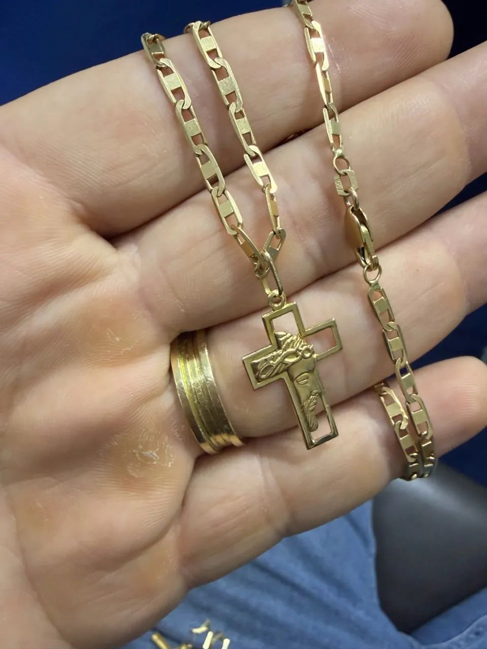Cordão de ouro piastrine  - Foto 2