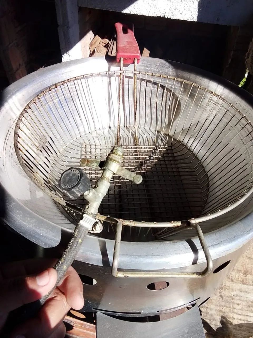 Fritadeira a gás 