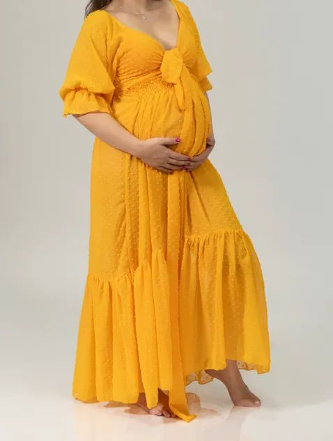 Gestante Ensaio Fotográfico Vestidos - Foto 3