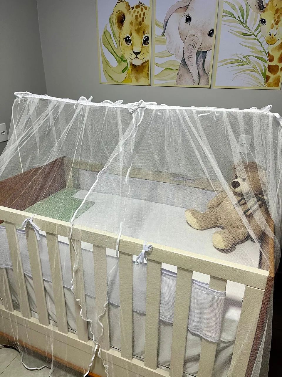 Berço Americano Matic - Vira Mini Cama | Completo