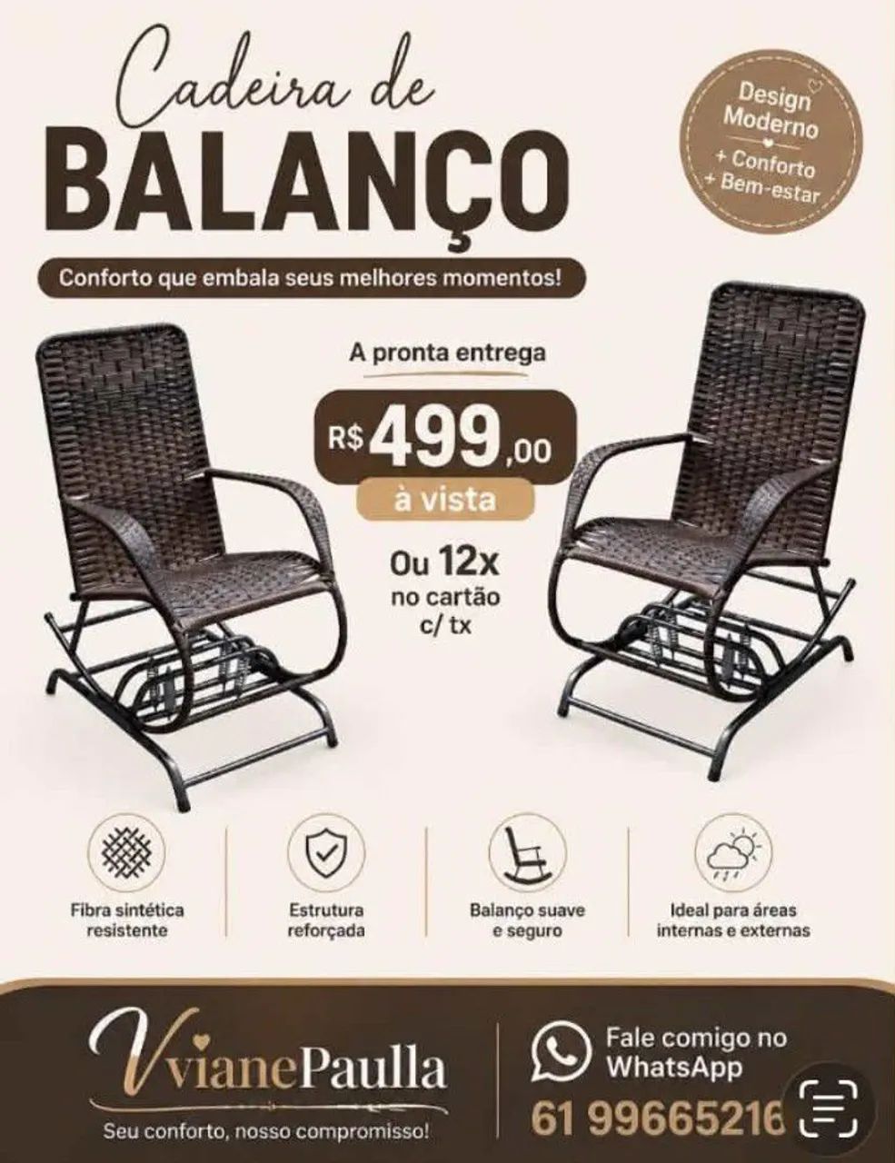 Cadeira de balanço 