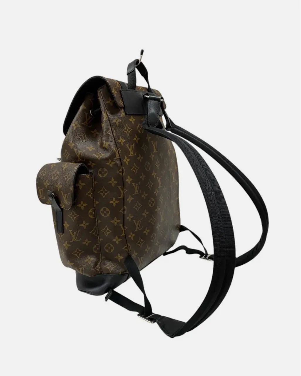 Mochila LOUIS VUITTON Christopher MM Brown Monogram Backpack M43735 #OKB1949 - Foto 2
