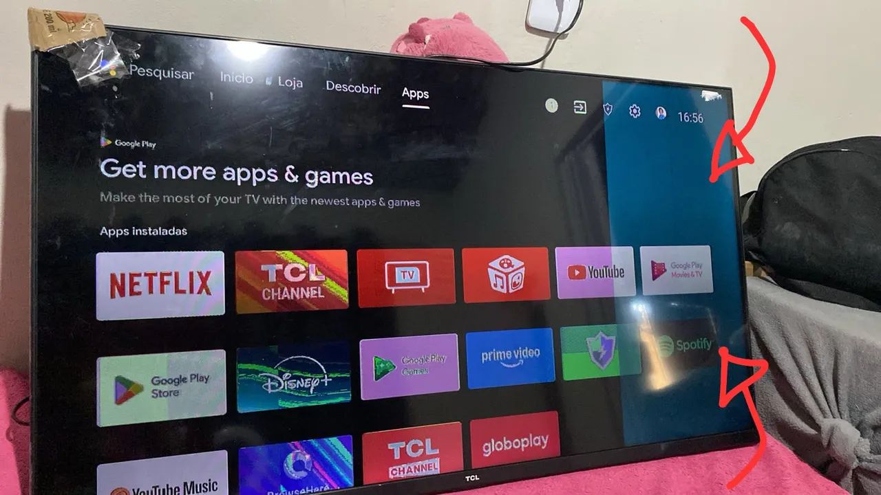 TV TCL PARA REMOÇÃO DE PEÇAS  - Foto 3