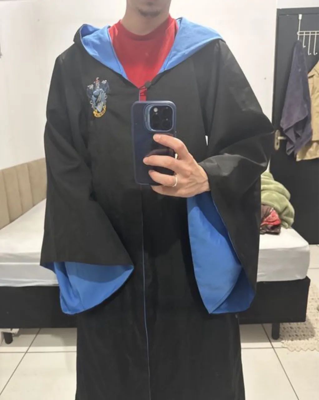 Capa Corvinal Harry Potter - Piticas Original
