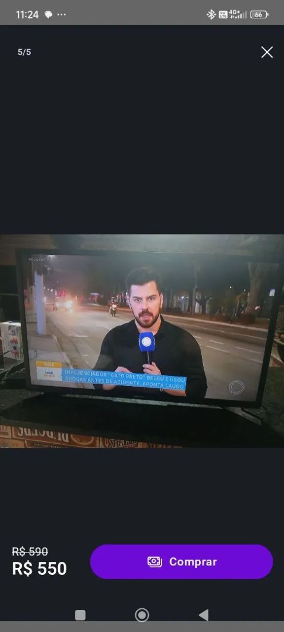 Tv Samsung smart LED 32 polegadas  - Foto 4