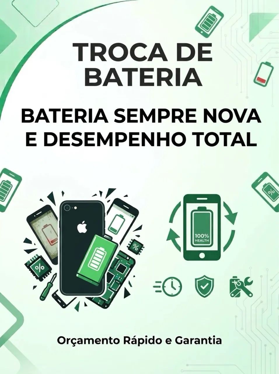 Troca de bateria 