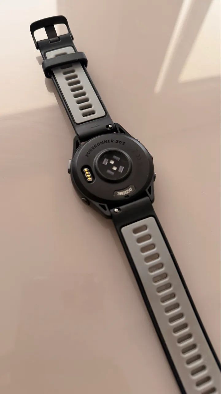 Relógio Smartwatch Garmin Forerunner 265 Preto - Foto 3