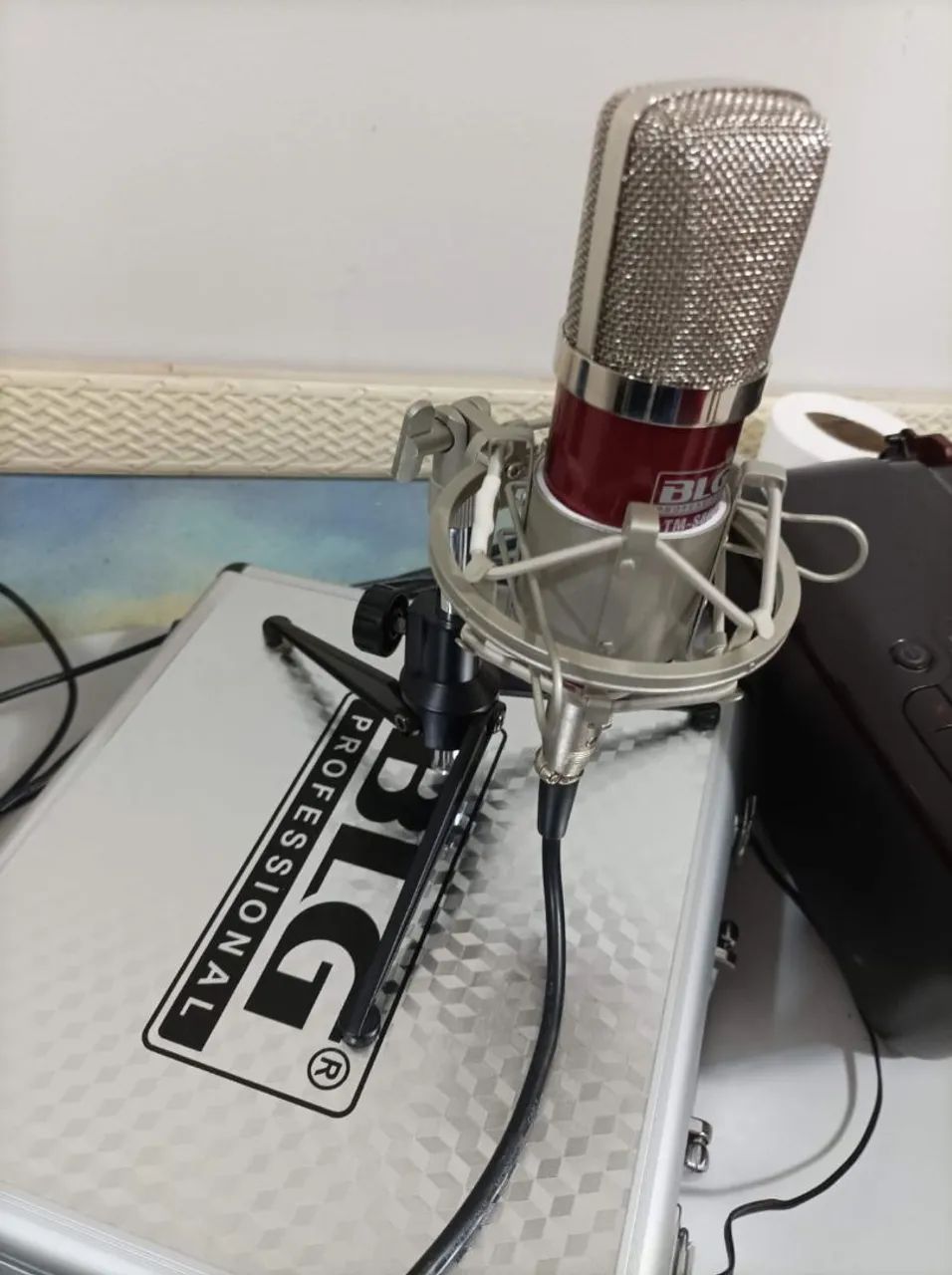 Placa e Microfone Semi Novos