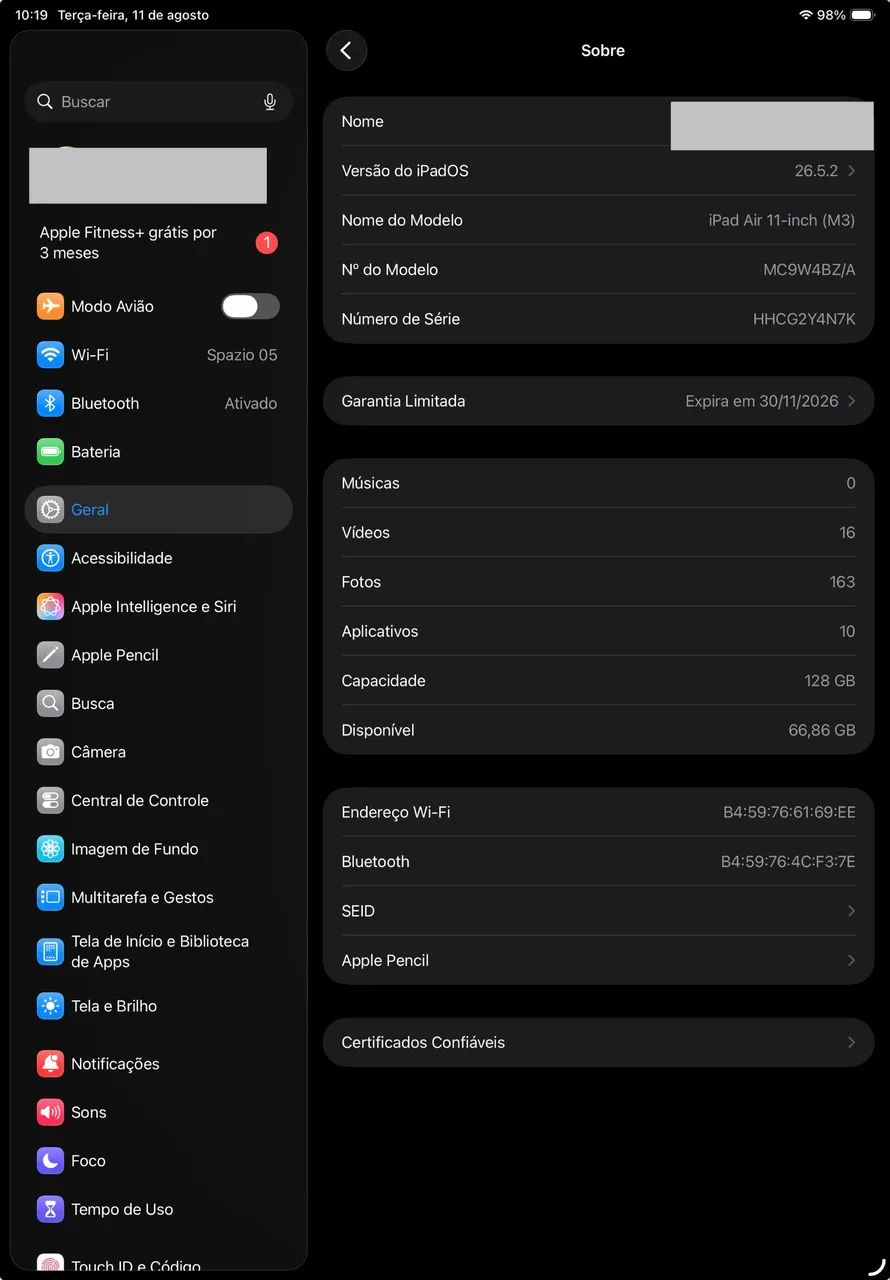 Tablet Apple Air M3 128Gb Wi-Fi - Foto 5