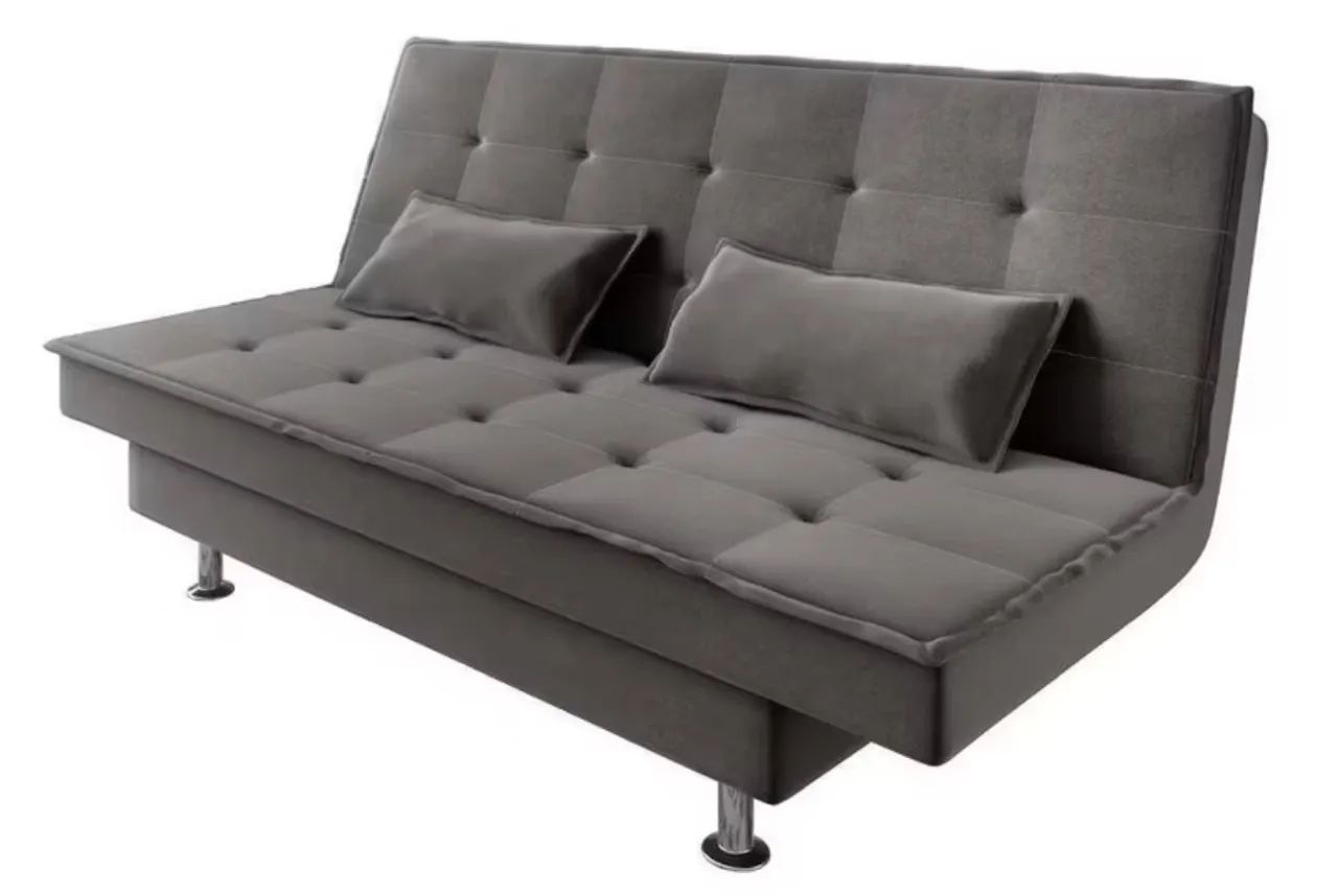 Sofá Cama Cinza 