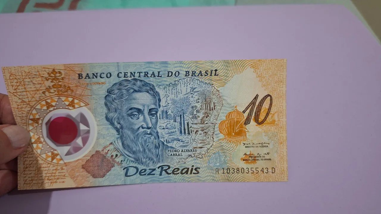 NOTA 10,00 REAIS PLÁSTICO421229943943997441