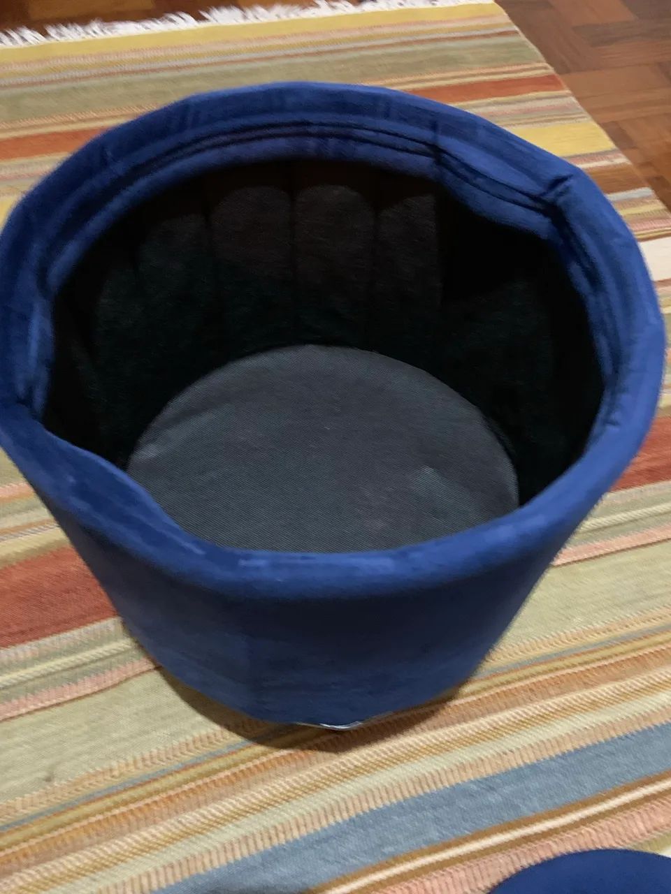 Pufe azul  - Foto 2