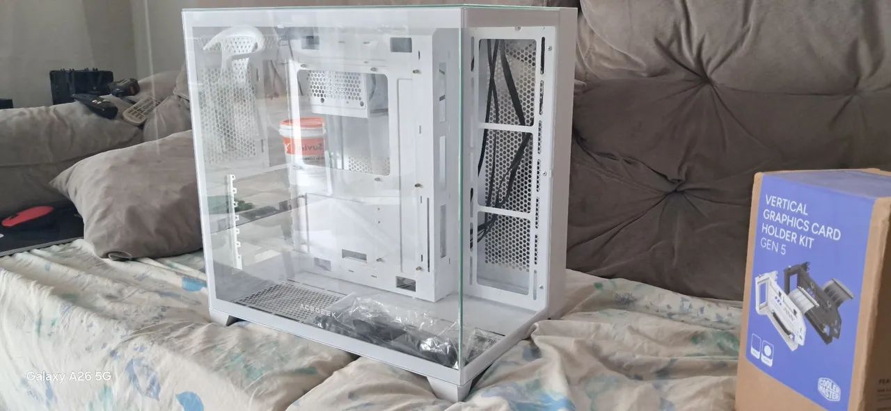Gabinete aquario branco  - Foto 4