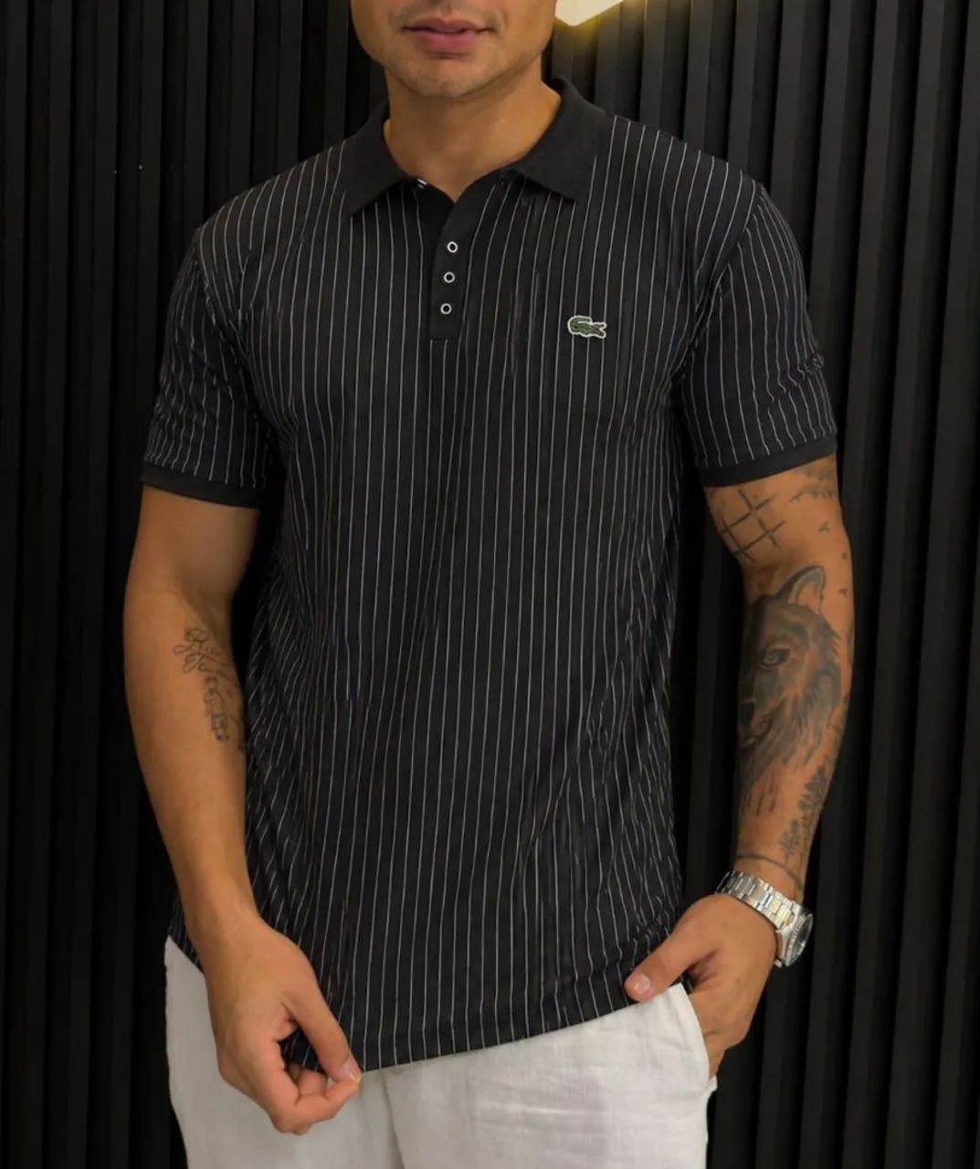 Camisa Polo Malha Chinesa M Premium  - Foto 2