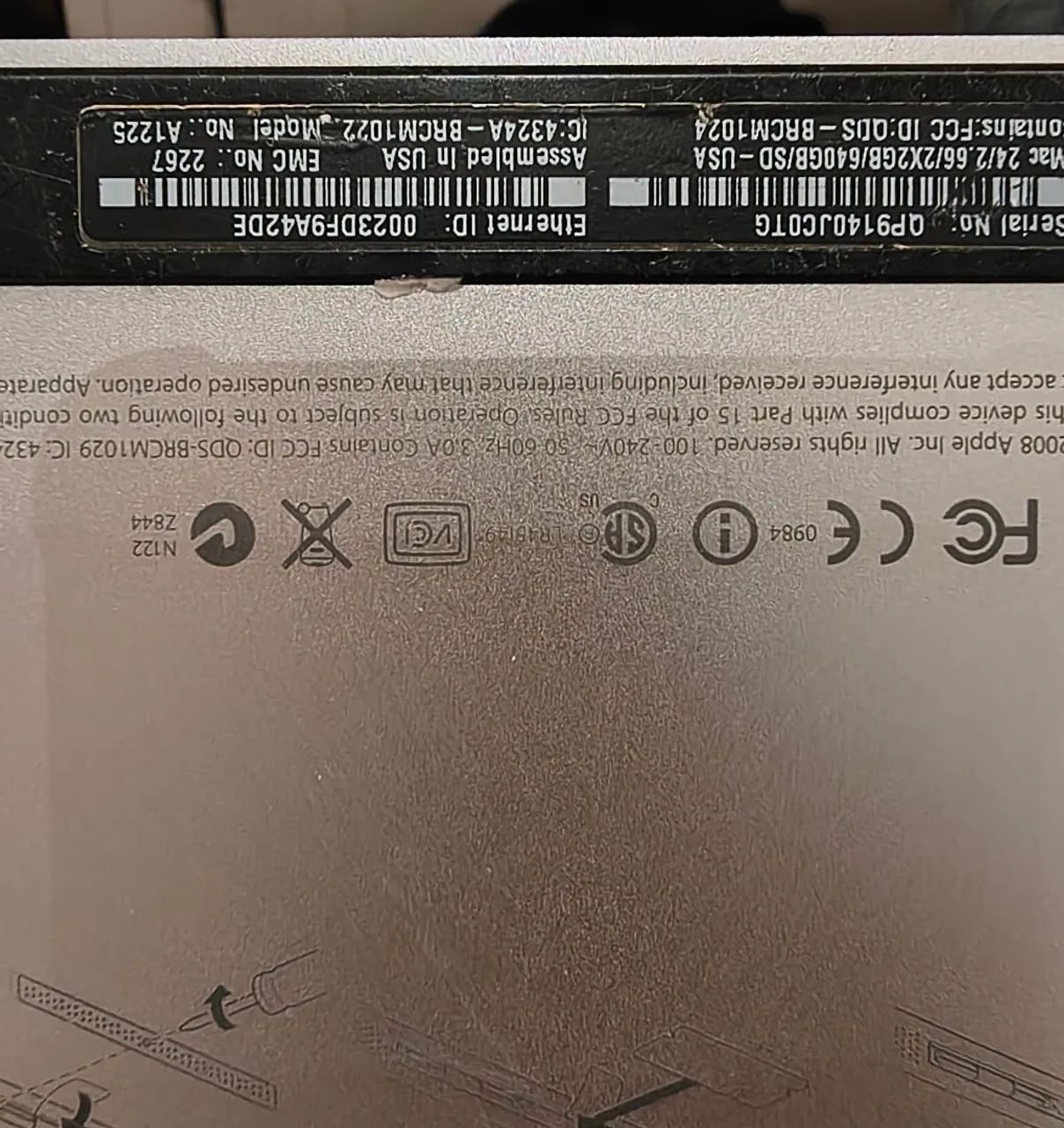 Apple iMAC 23 polegadas Chipset intel