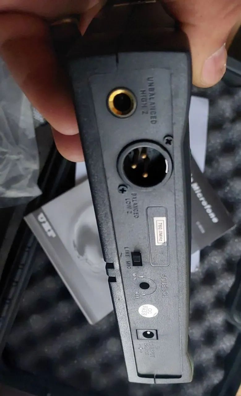 Lote de Microfones JWL U8058  - Foto 4