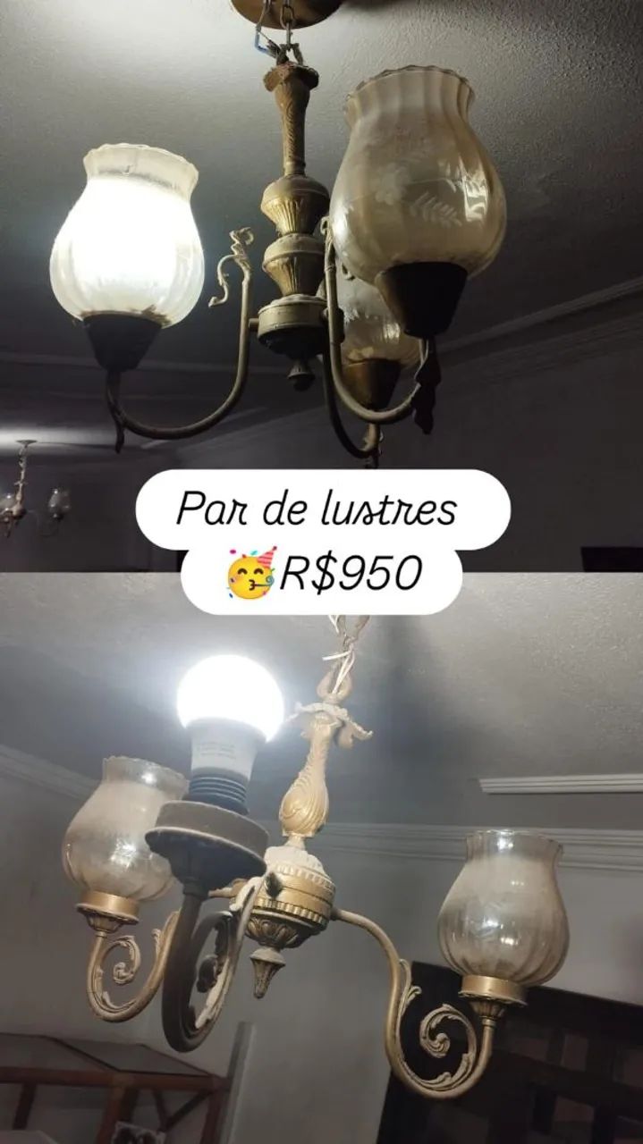 Lustres - 950,00