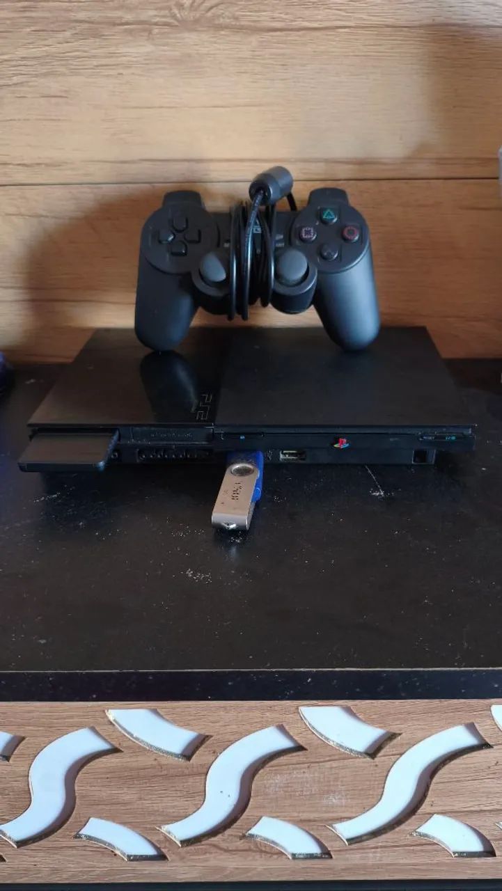 PlayStation 2 Funcionando Leitor e jogos no pen drive 