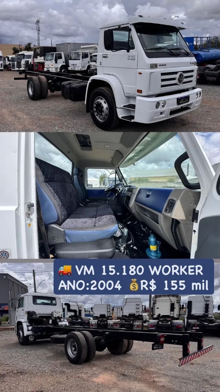 VOLKSWAGEN 15180 2004 NO CHASSIS - Caminhões - Moinho dos Ventos