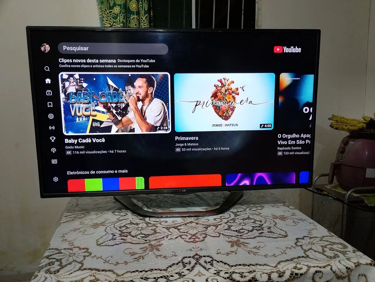 Tv smart LG 47 polegadas Wi-Fi  - Foto 4