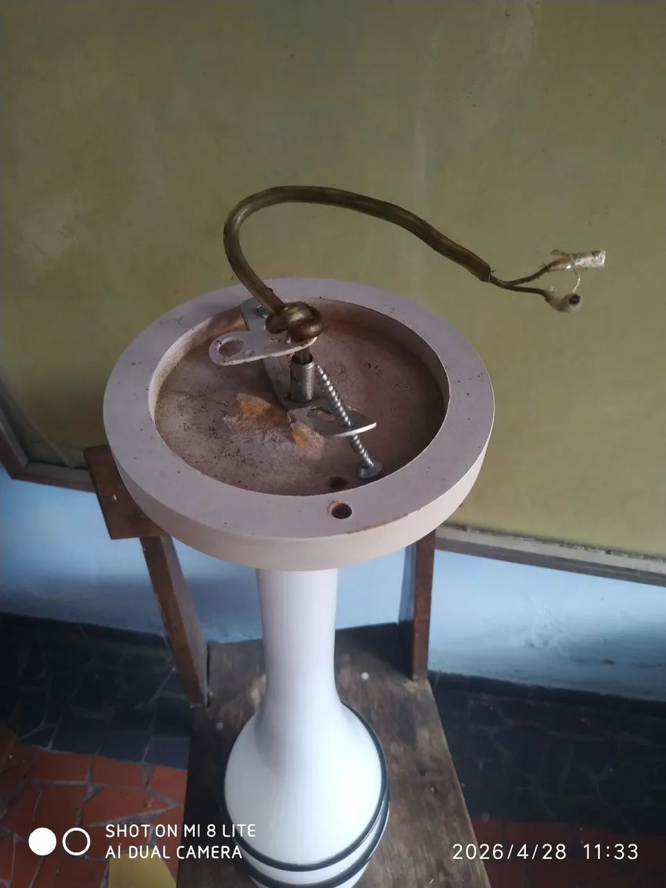 Lustre de vidro 