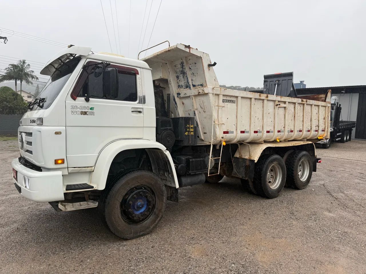 Vw 26-260 traçado caçamba 