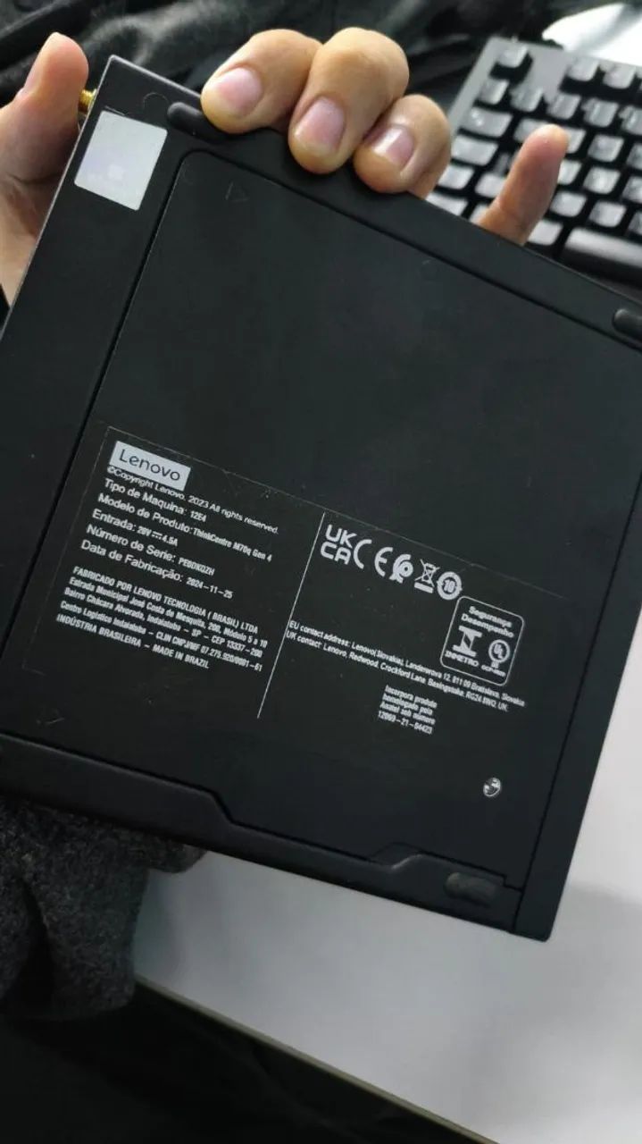 Mini Lenovo - i5 13th - 16GB DDR4 e SSD 1TB - Foto 2