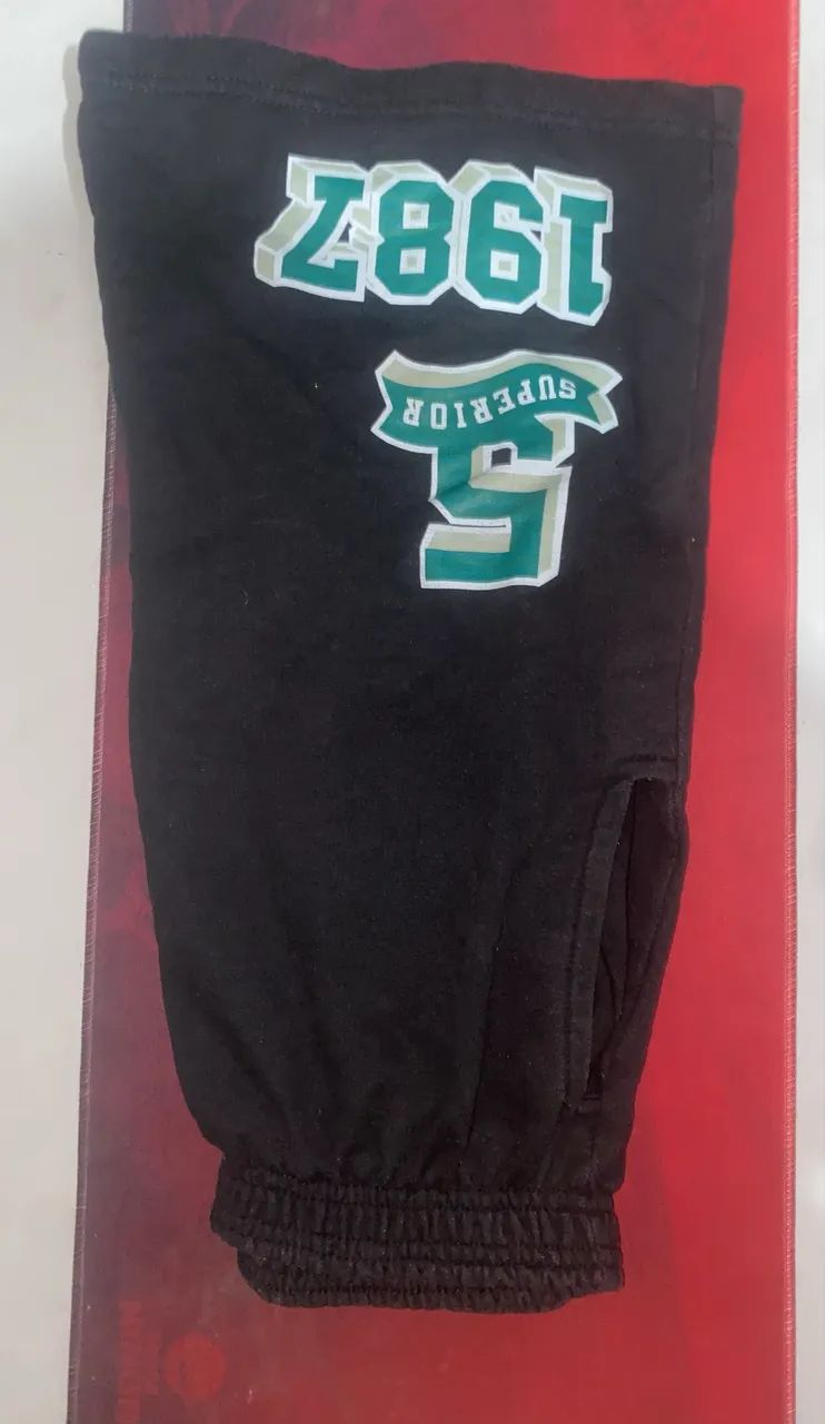 Short GG Moletom Masculino Com Estampa - Estilo Basquete - Foto 2
