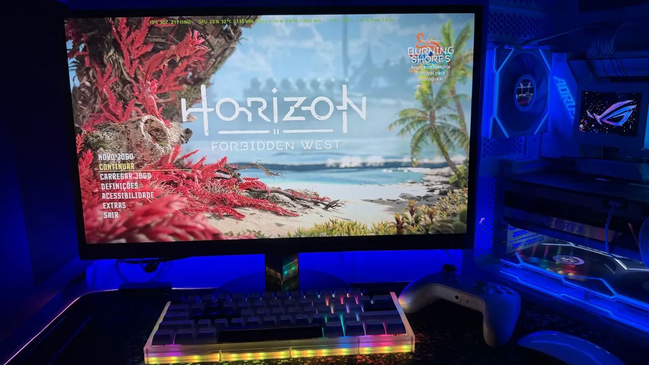 Monitor Gamer Acer - 23 polegadas - 75Hz - 1ms - impecável 415076218653255681