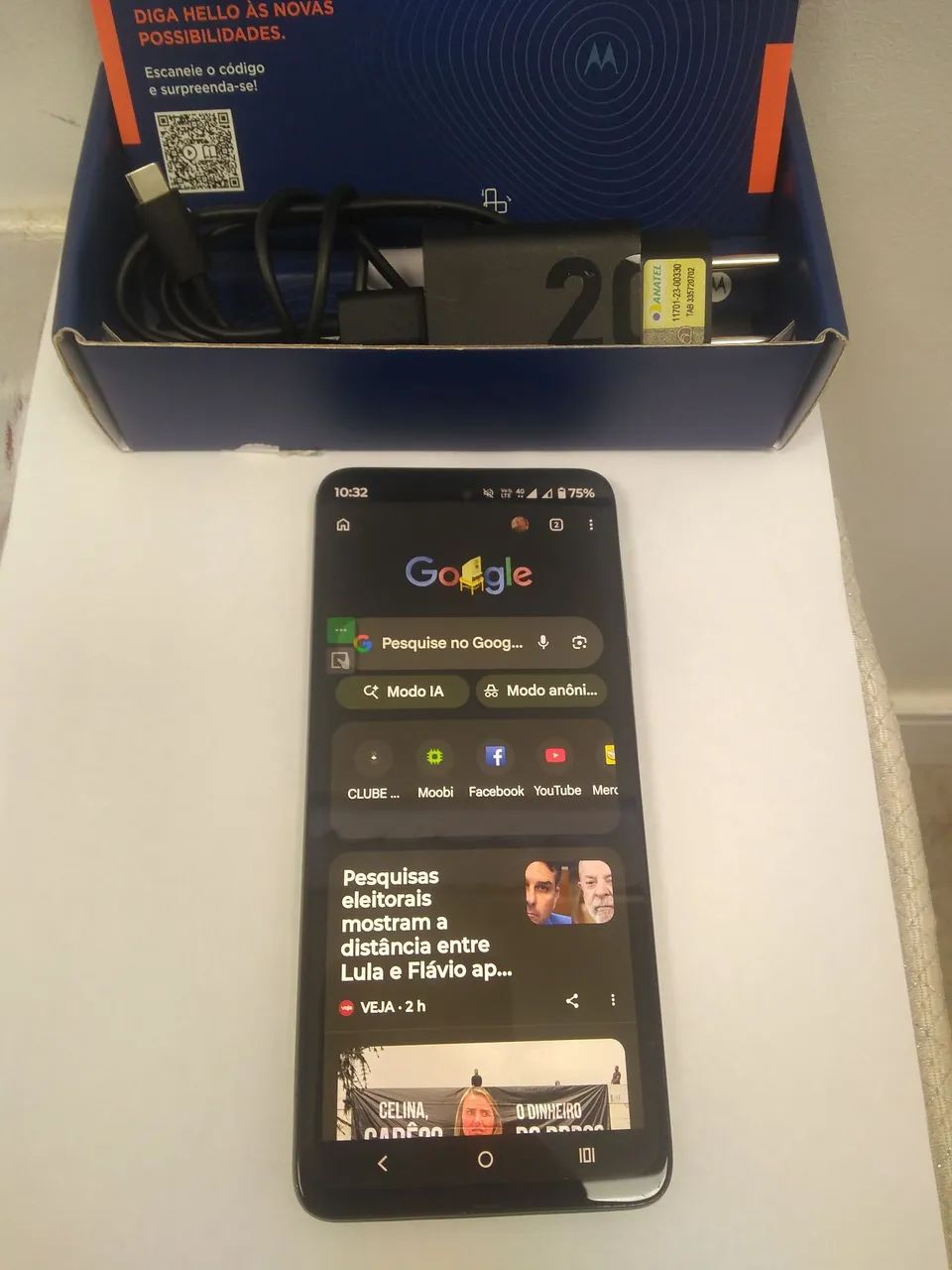 Moto g15 muito novo 256 GB - Foto 3